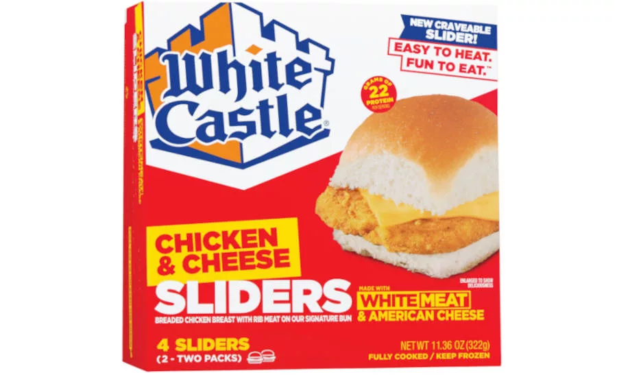 White Castle Chicken & Cheese Sliders